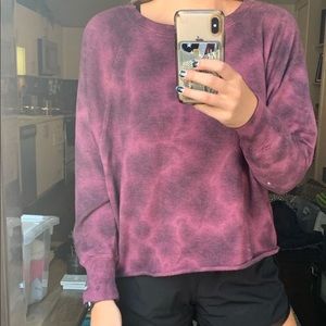 Tie Dye Crew Neck Sweatshirt !